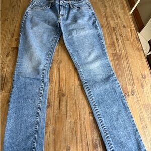 Old Navy Light Blue Straight-Leg Women's Jeans